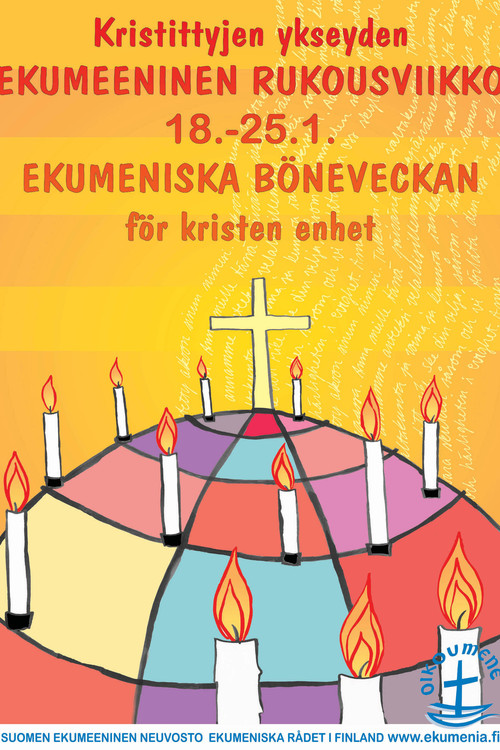 Kristittyjen ykseyden päivän rukoushetki Orimattilan kirkossa klo 18 Kristittyjen ykseyden päivän rukoushetki Orimattilan kirkossa klo 18