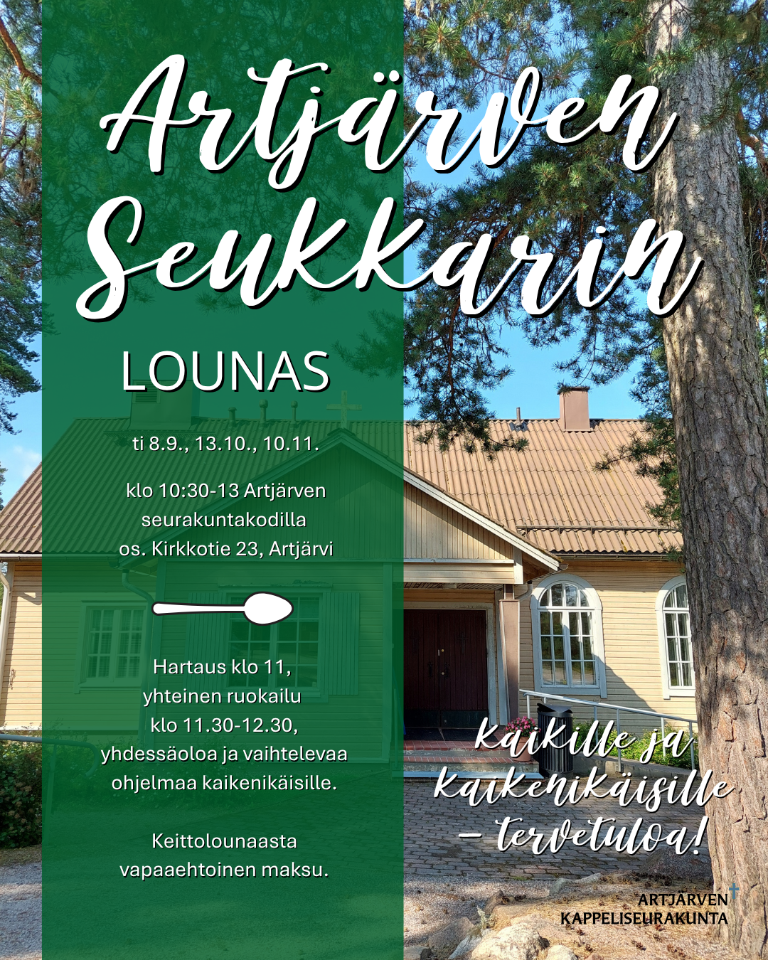 Seukkarin lounas Artjärvellä