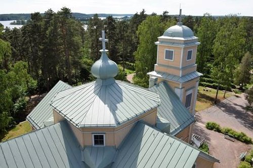 Artjärven kirkon katto